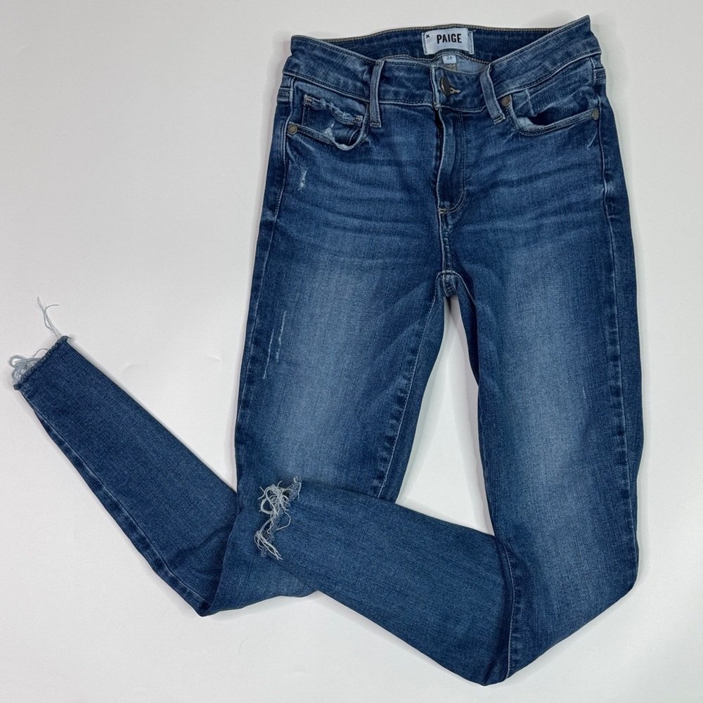 Paige Verdugo Ankle Skinny Jeans Size 24